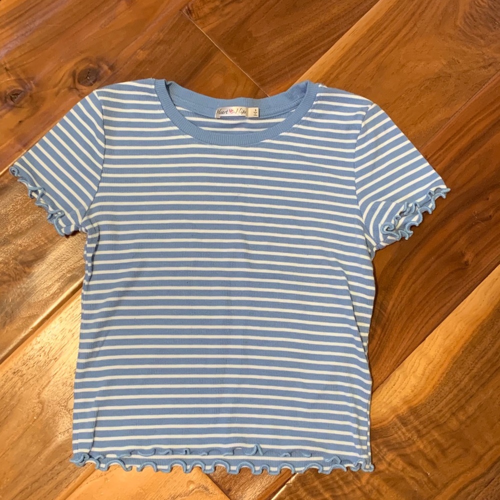Striped baby tee